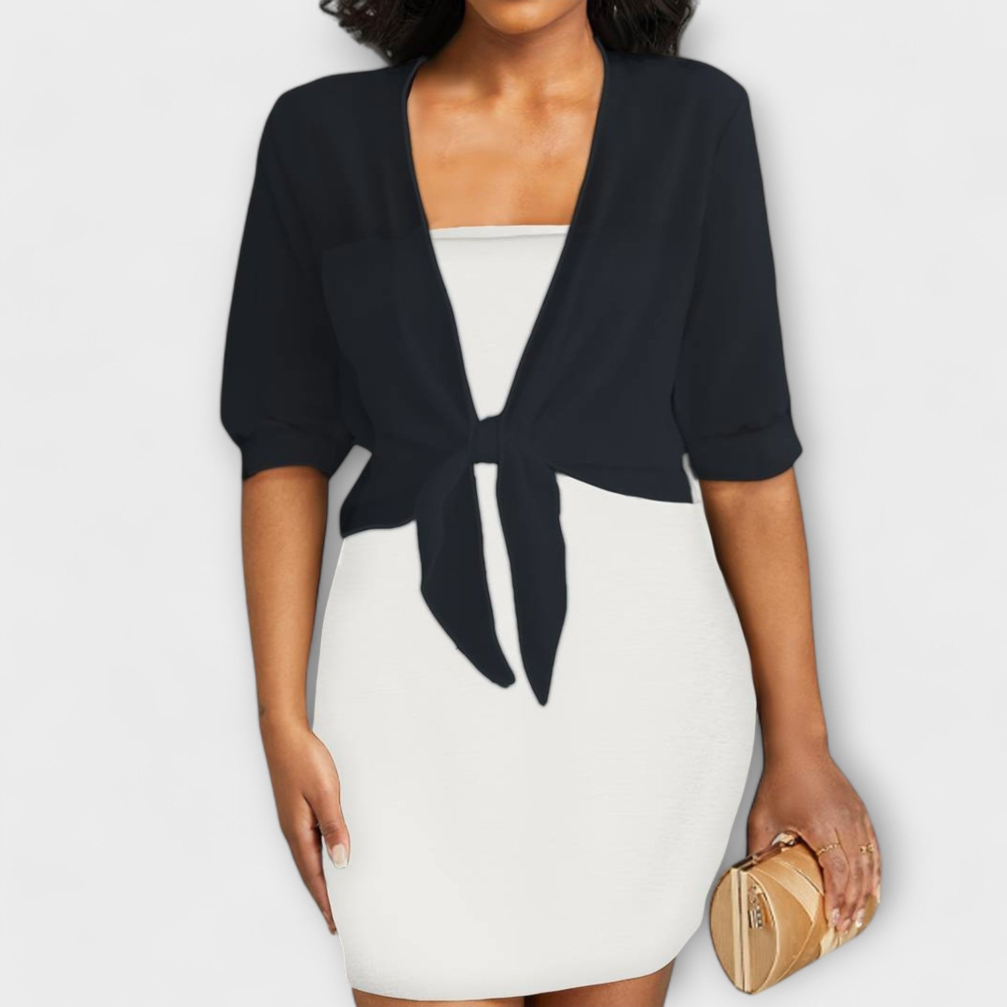 Olivia - Bluza z odprtim sprednjim delom